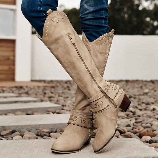 Knielange Stiefel İm Stilvollen Design