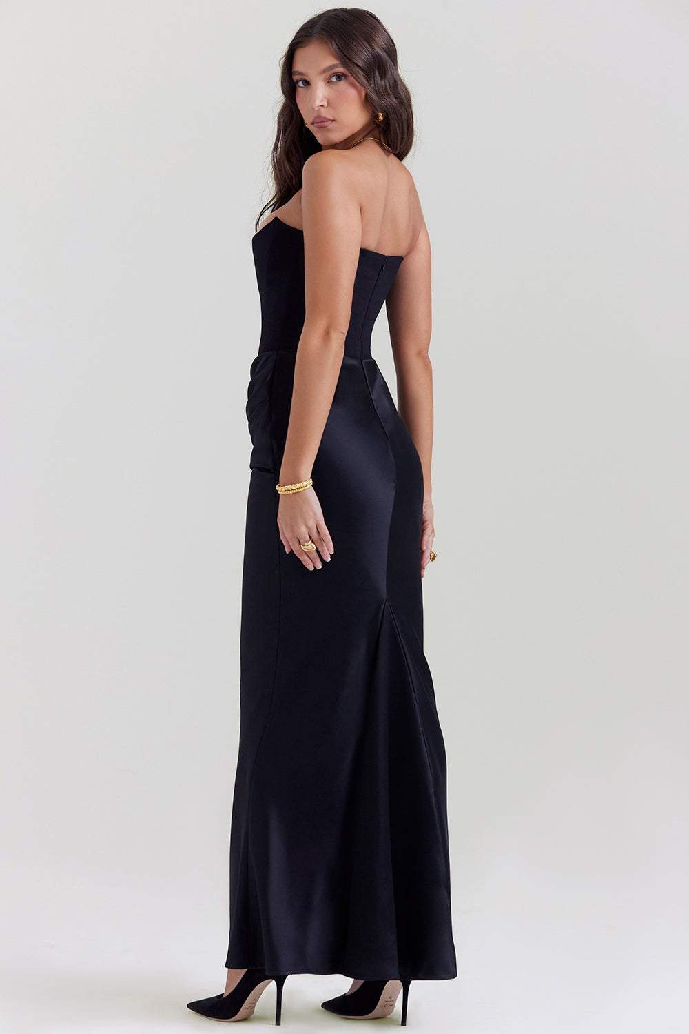 Elegantes Trägerloses Korsettkleid