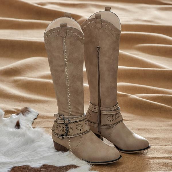 Knielange Stiefel İm Stilvollen Design