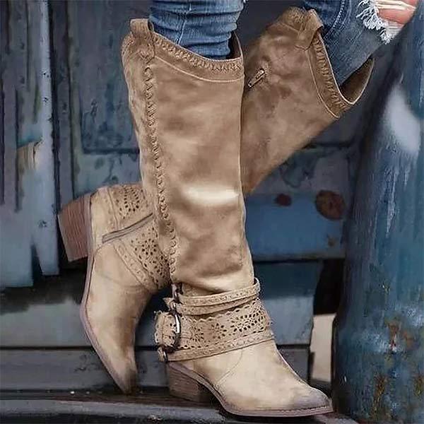 Knielange Stiefel İm Stilvollen Design
