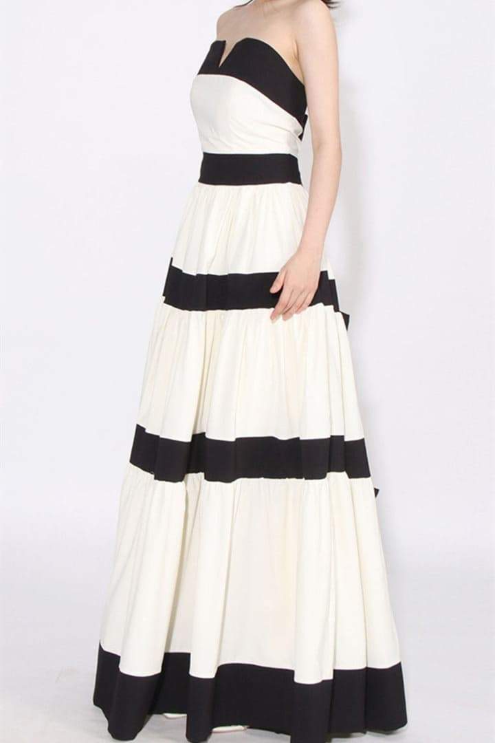 Karen Maxikleid Mit Farbblockdesign Und Schleifendetail