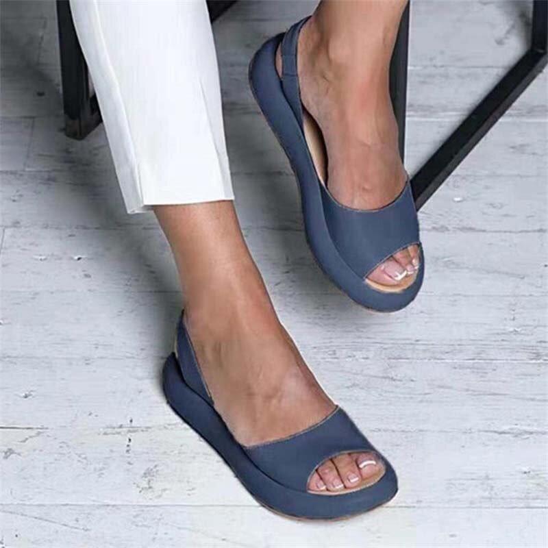 Elegante Schlichte Sommersandalen