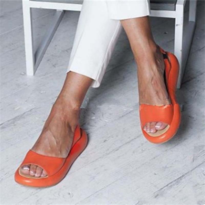 Elegante Schlichte Sommersandalen