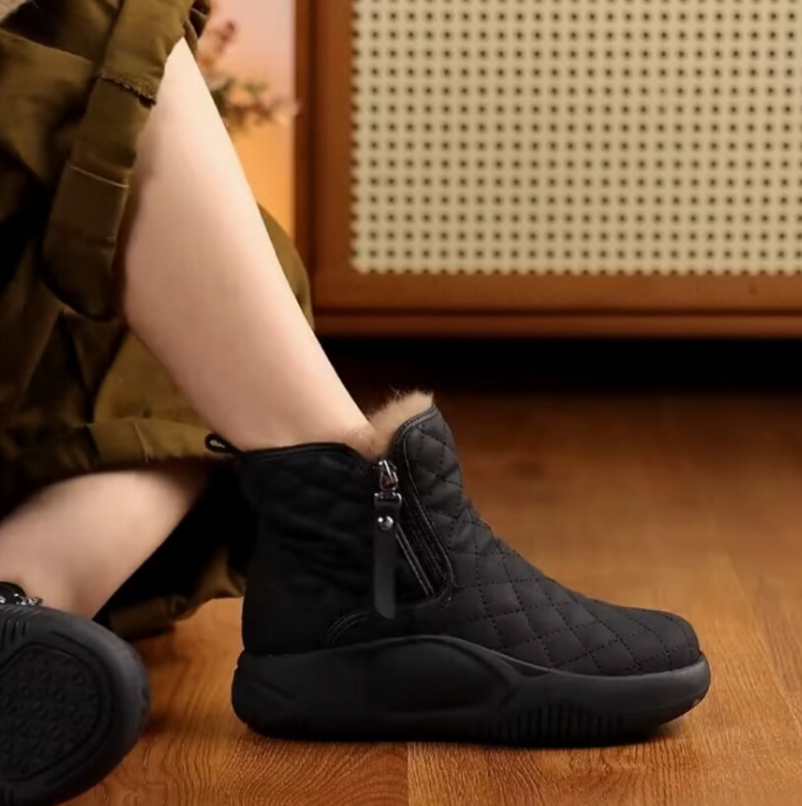 Rutschfeste Plüschstiefel
