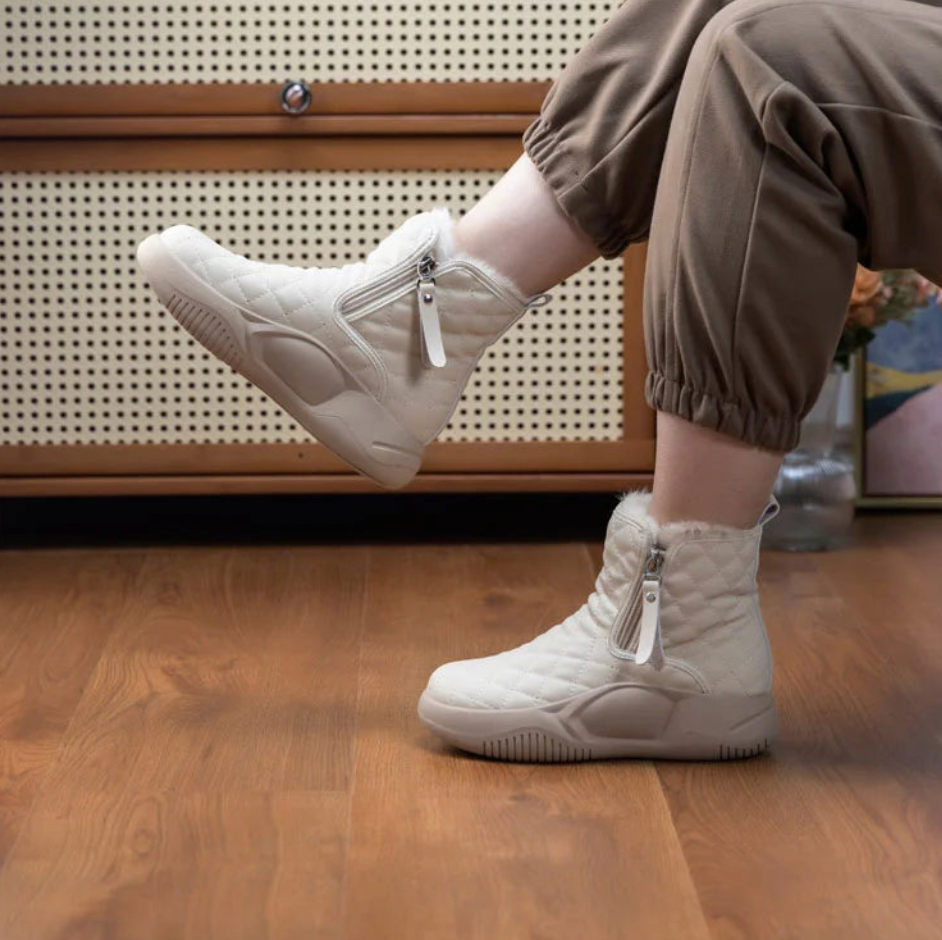 Rutschfeste Plüschstiefel