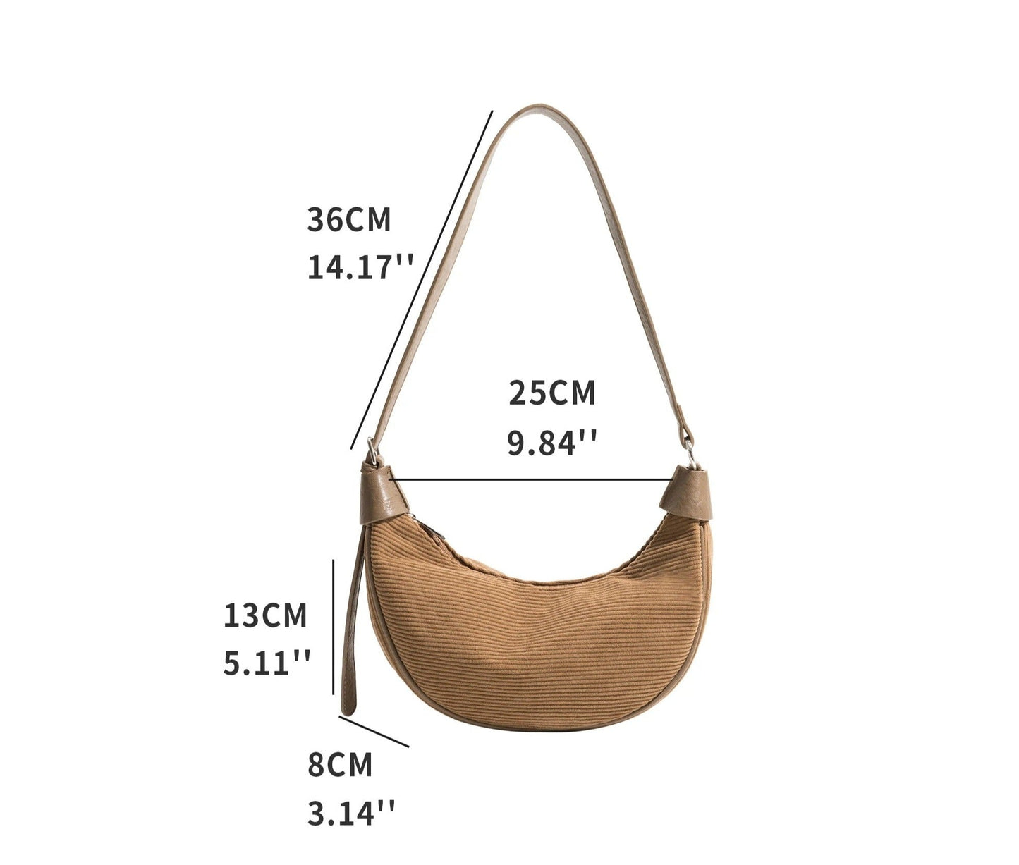 Schultertasche Mit Anspruchsvollem Design