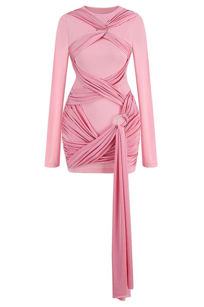 Minikleid Mit Schnürung