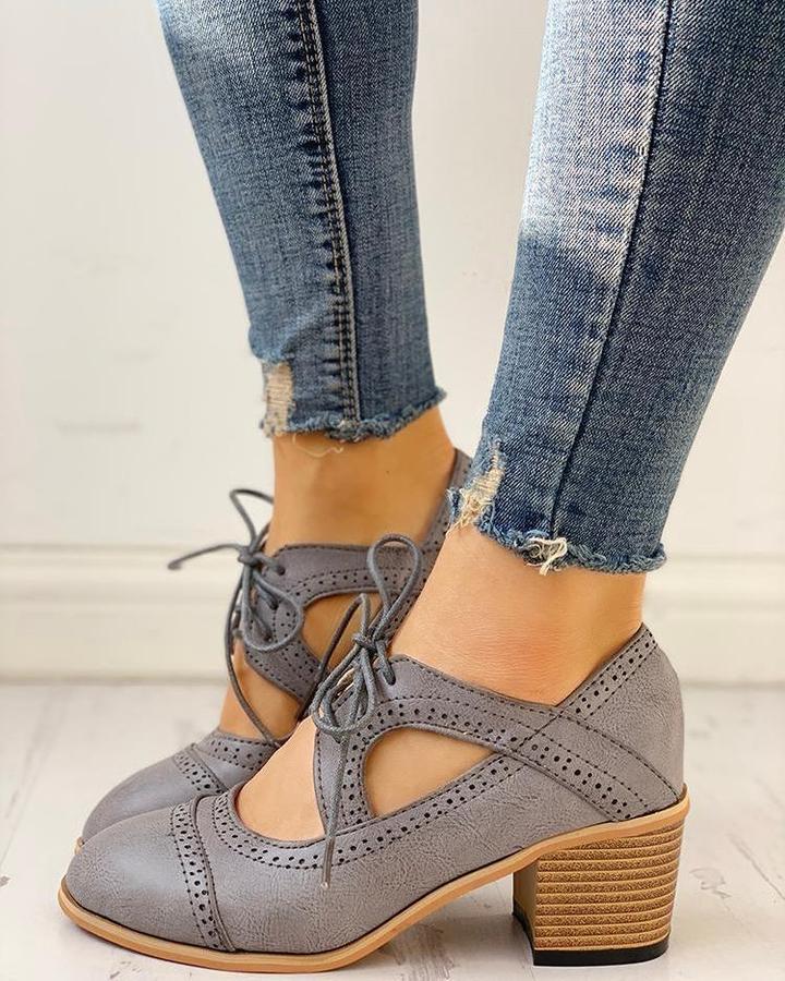 Sommerschuhe Mit Niedrigem Absatz Für Damen