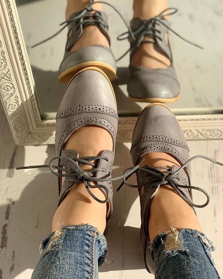 Sommerschuhe Mit Niedrigem Absatz Für Damen