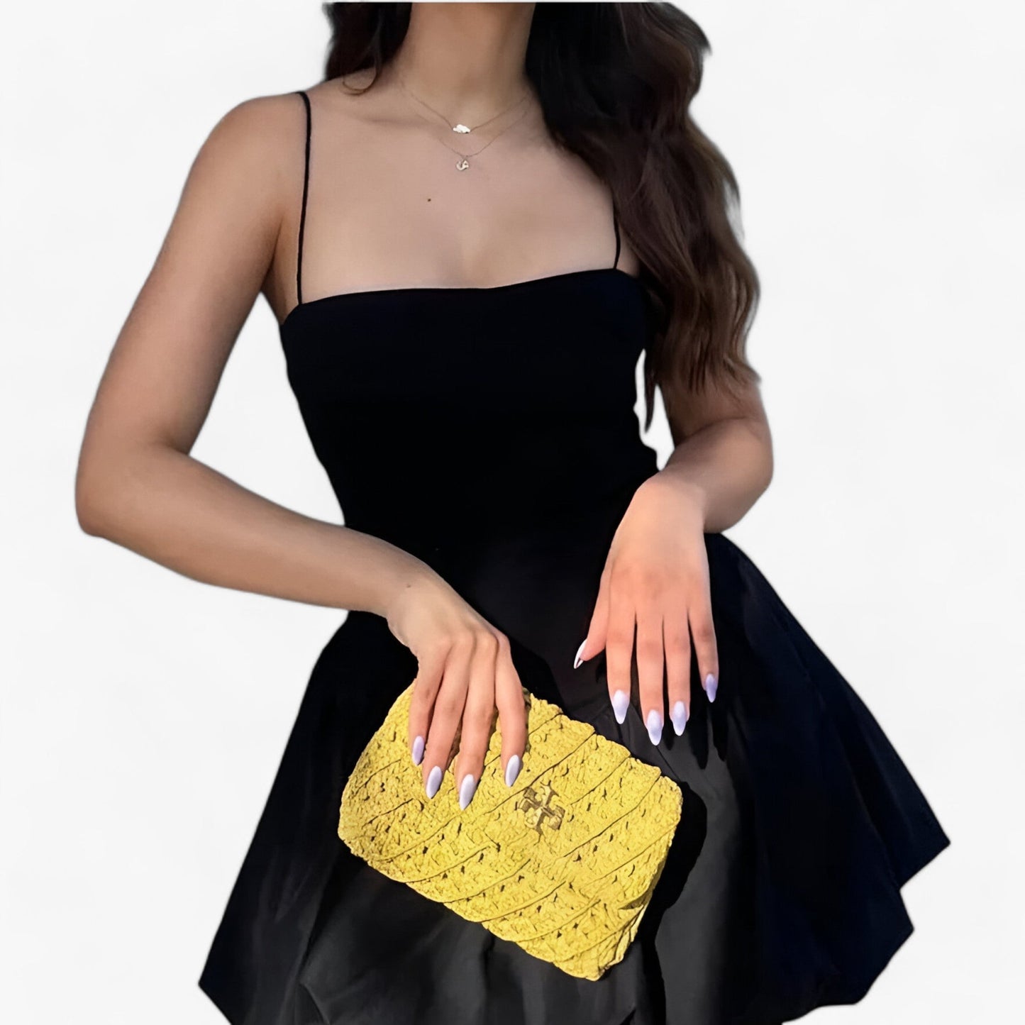 Elegantes Minikleid Mit Dünnen Trägern