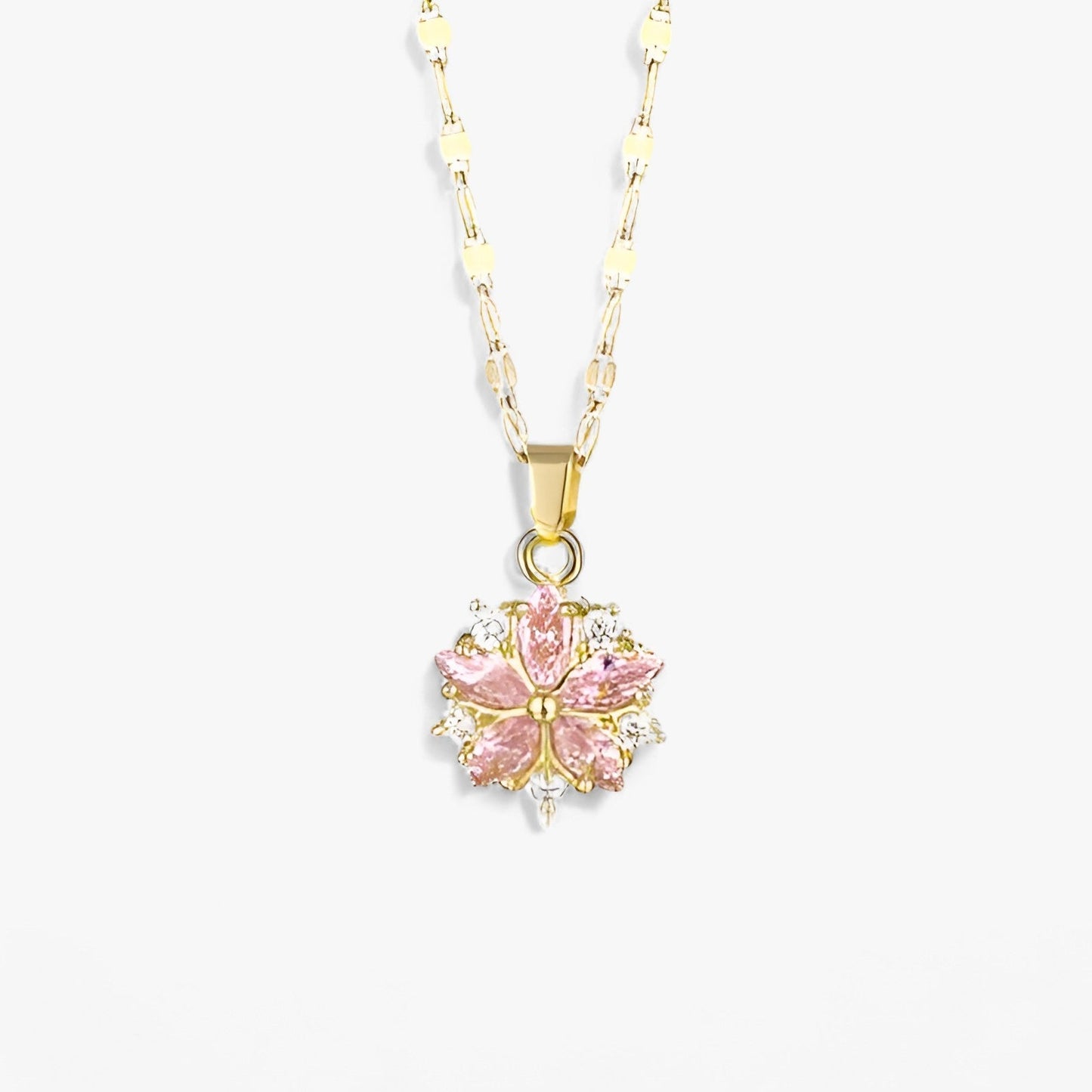 Stilvolles Design Sakura Halskette