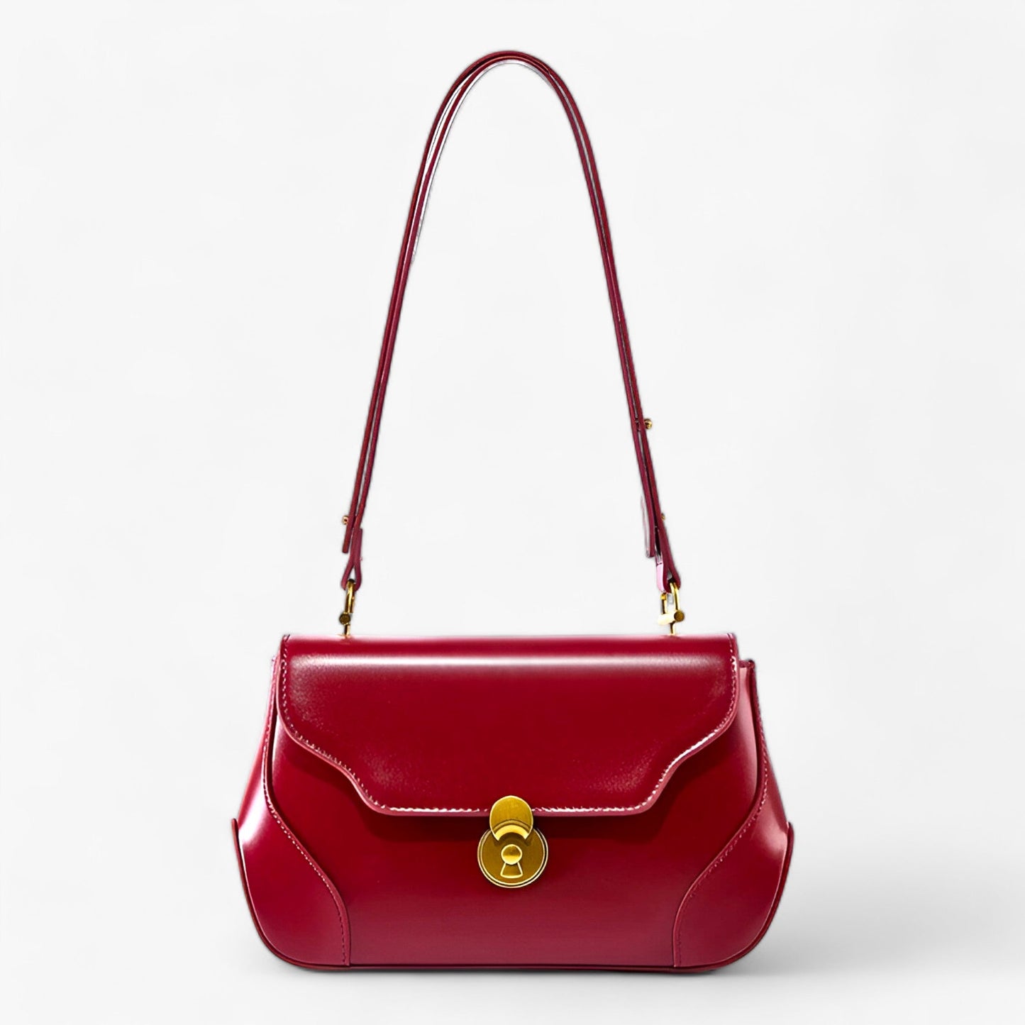 Elegante Design-Ledertasche – Stilvoll Und Funktional