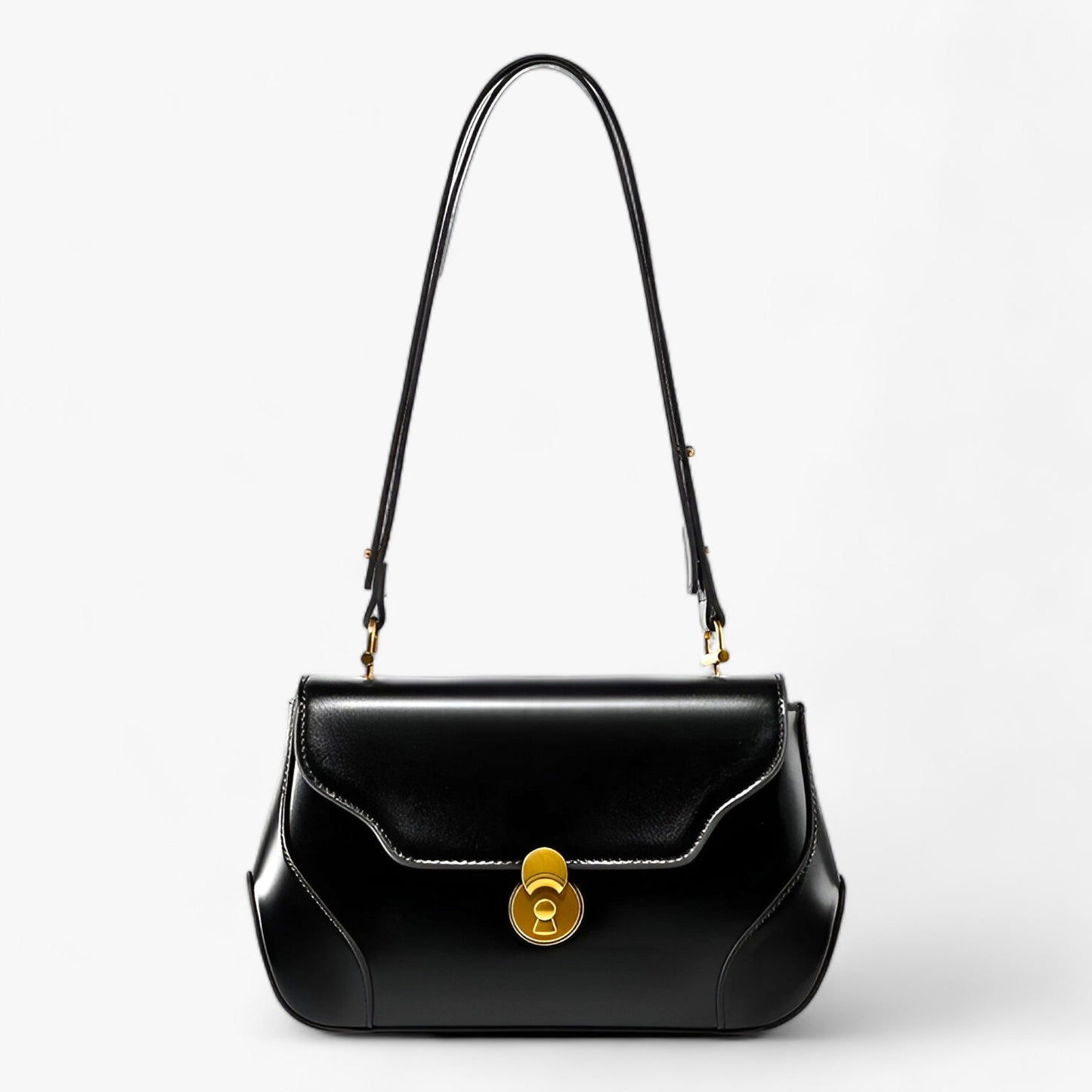 Elegante Design-Ledertasche – Stilvoll Und Funktional
