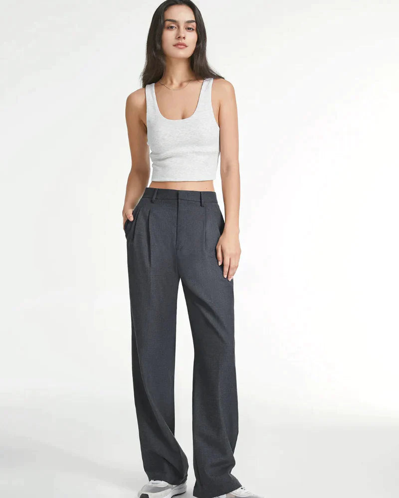 Stylische Design-Stoffhose