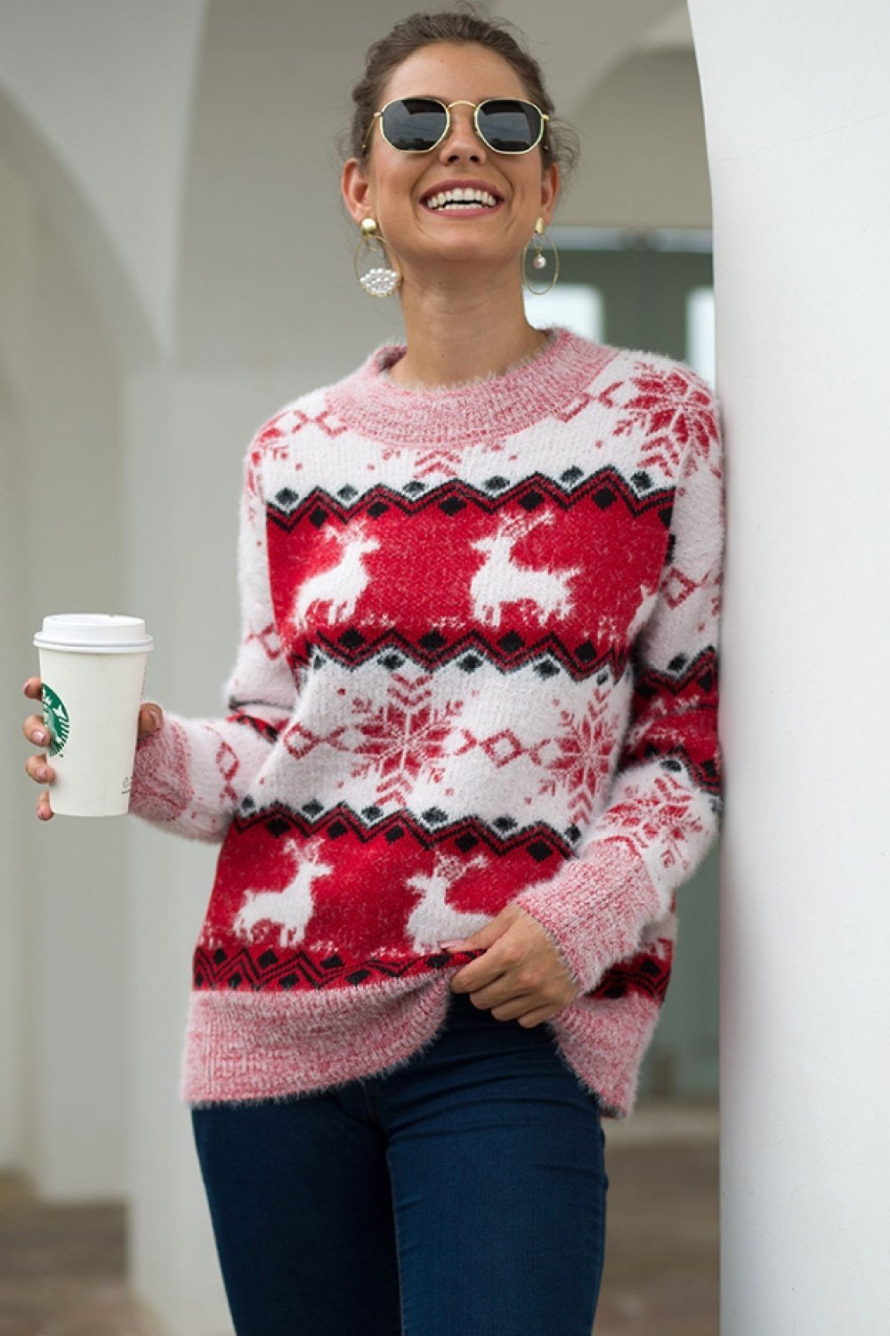 Pullover Mit Strickdetails İm Stilvollen Design
