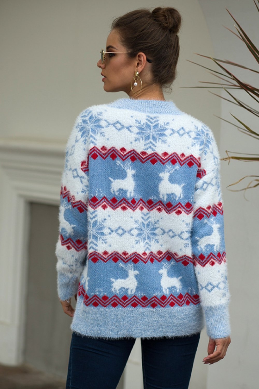 Pullover Mit Strickdetails İm Stilvollen Design