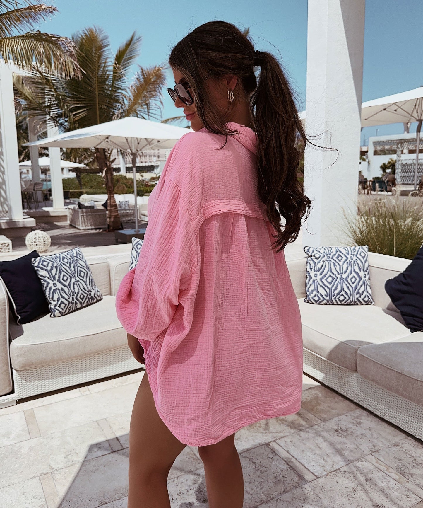 Stilvolles Rosa Hemd