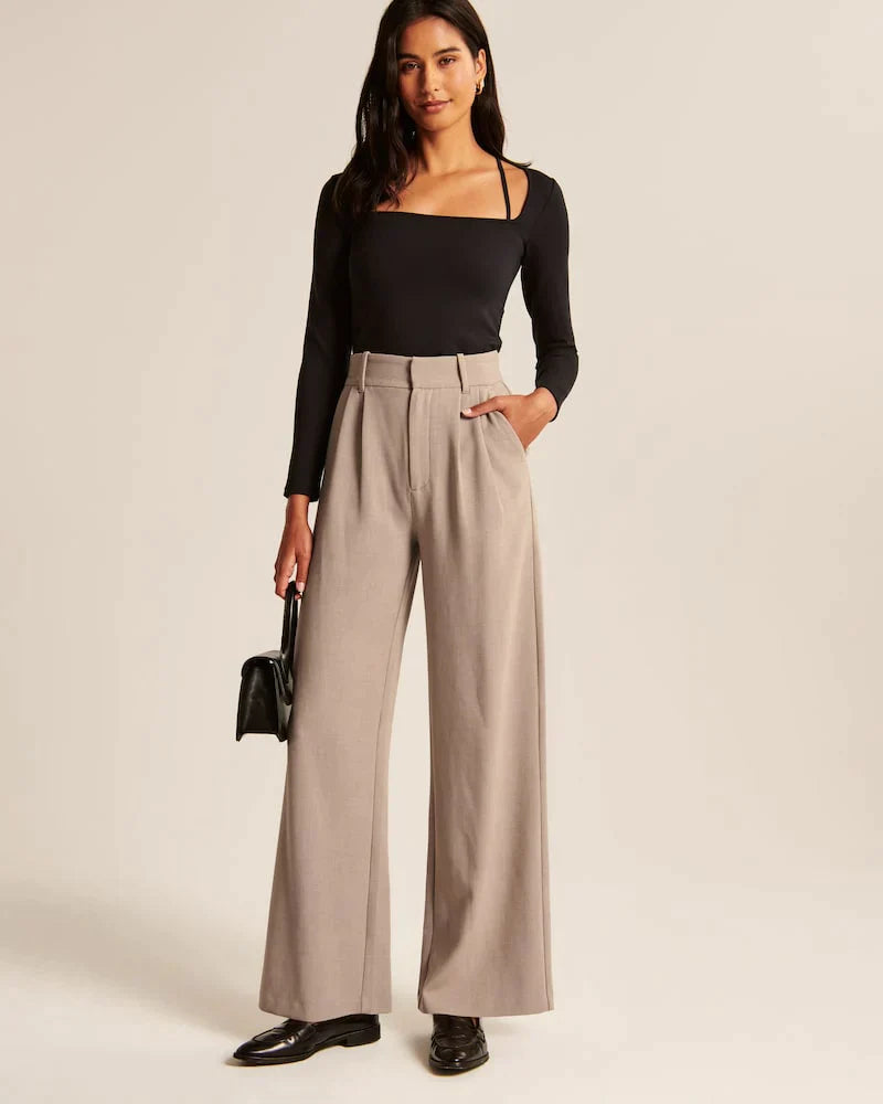 Stylische Design-Stoffhose