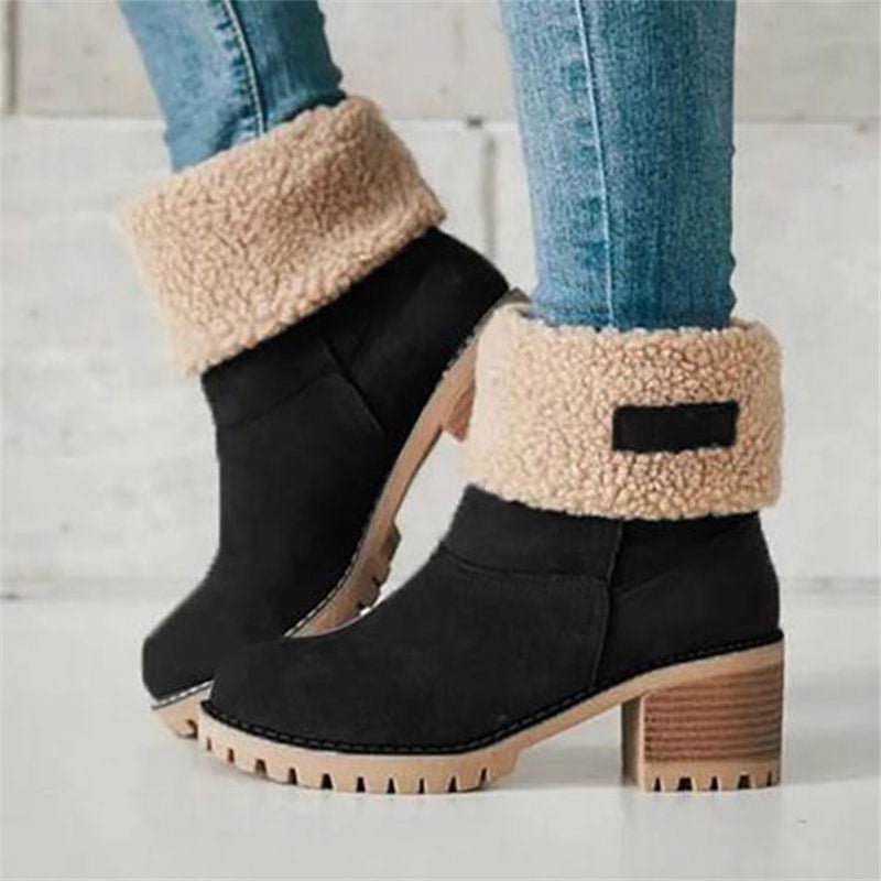 Elegante Stiefel Mit Quastendetail