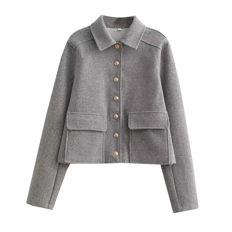 Kurzjacke İn Wolloptik: Stylisch Und Hochwertig Für Den Herbst