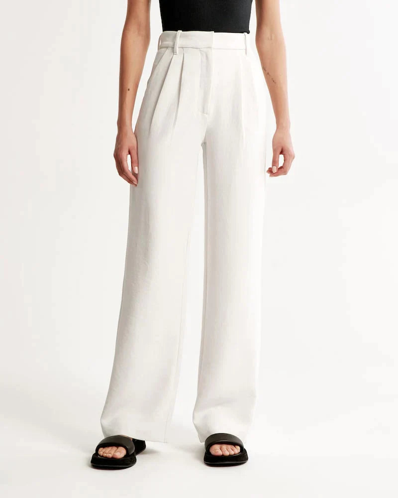 Stylische Design-Stoffhose