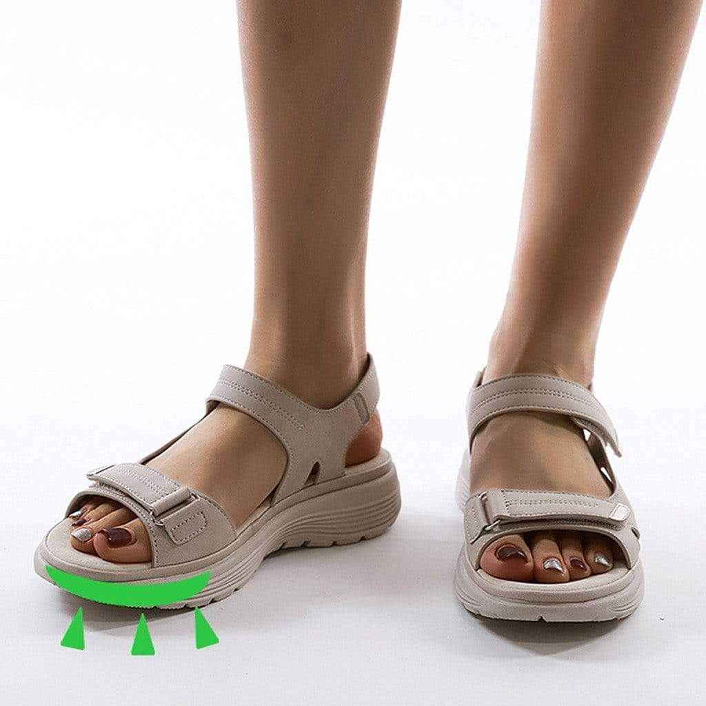Orthopädische Damensandalen – Verstellbare Riemen Für Maximalen Komfort