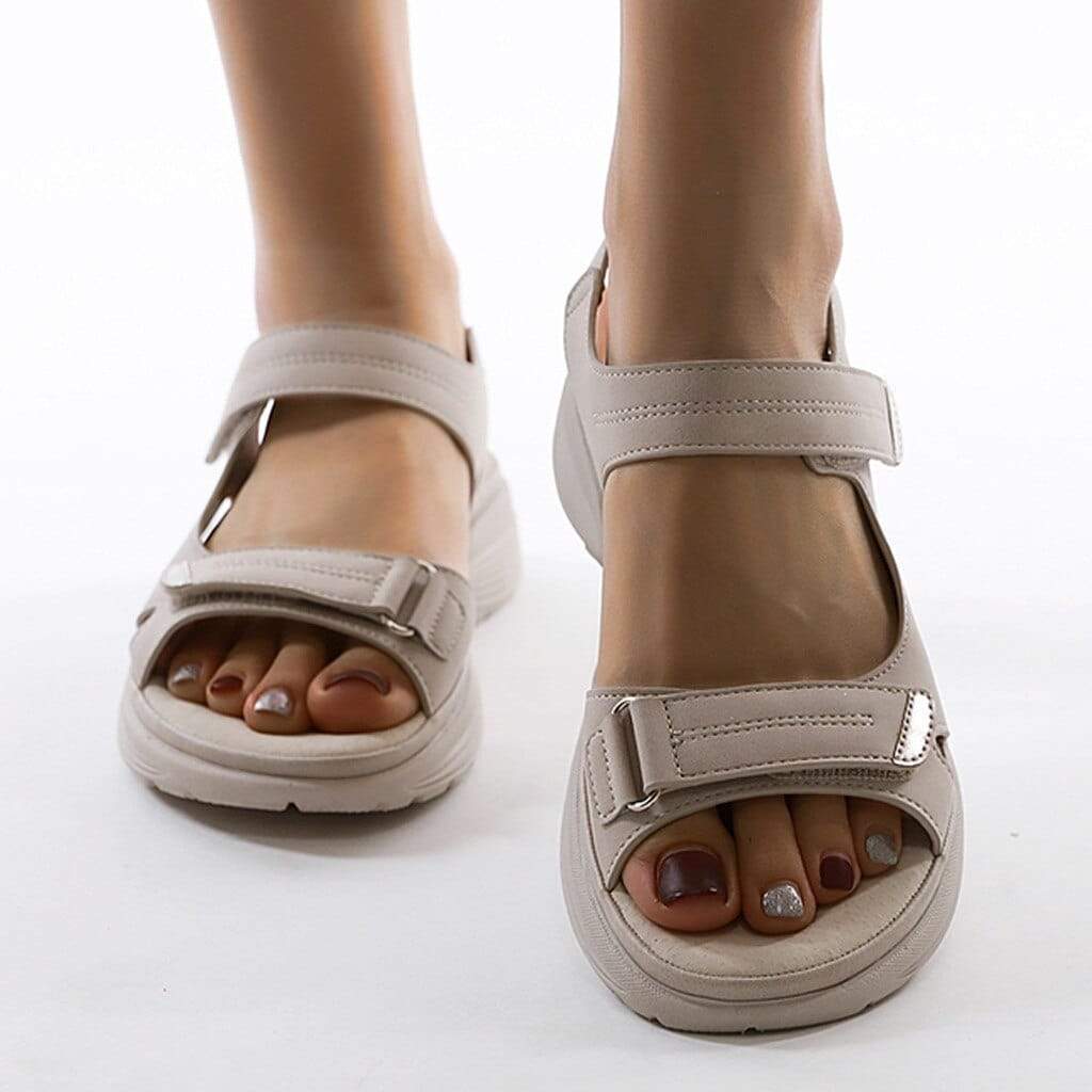 Orthopädische Damensandalen – Verstellbare Riemen Für Maximalen Komfort