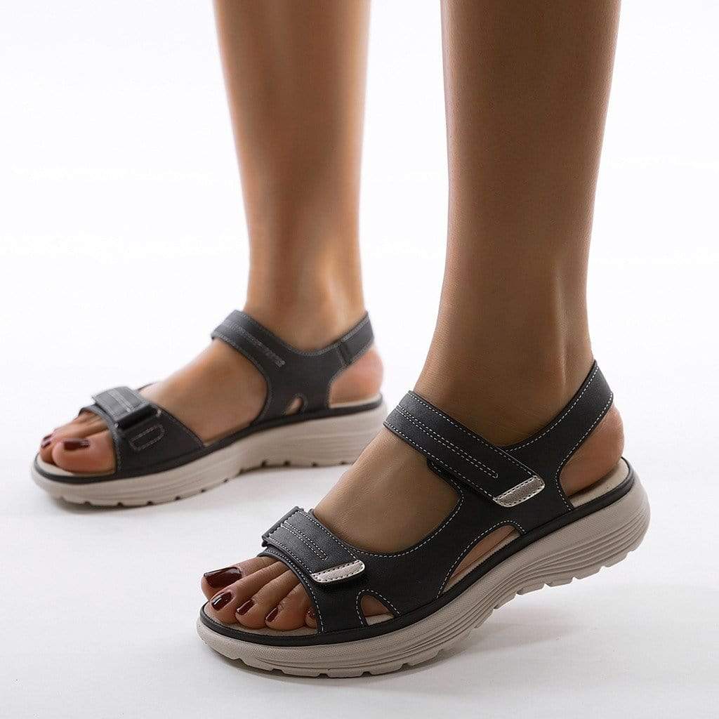 Orthopädische Damensandalen – Verstellbare Riemen Für Maximalen Komfort