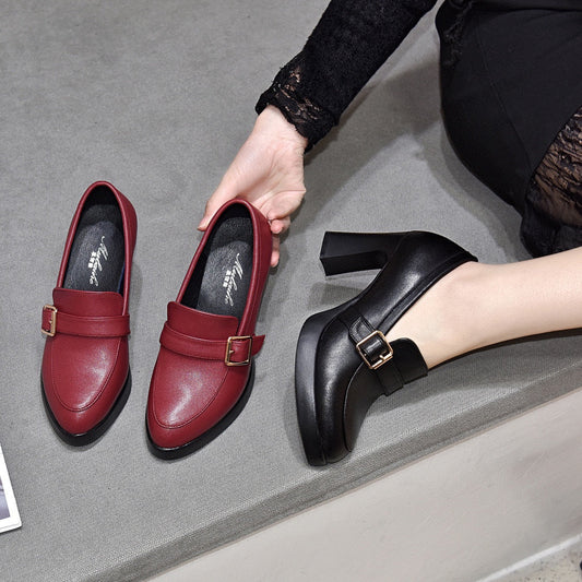 Elegante High Heels Mit Schnallendetail