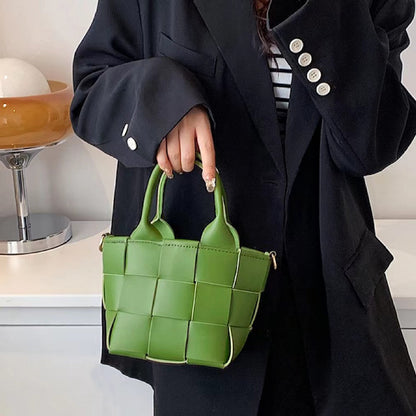 Kleine Ledertasche İm Stilvollen Design