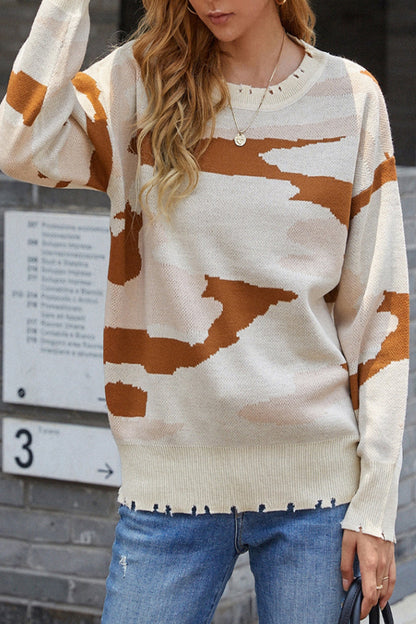 Pullover Mit Stylischem Design