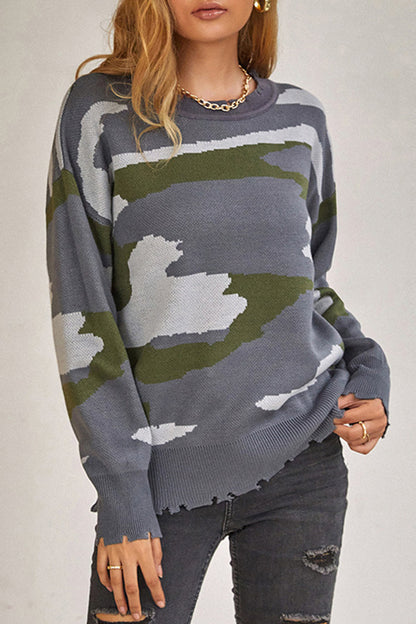 Pullover Mit Stylischem Design