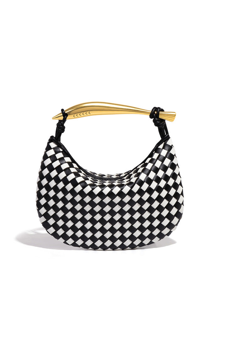 Halbmondförmige Handgemachte Tasche