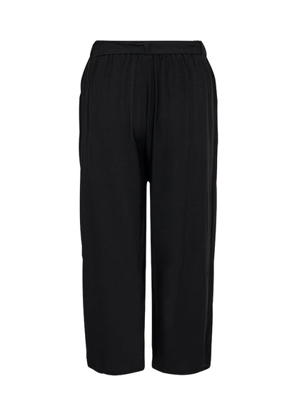 Elastische, Schlichte Viskose-Caprihose Für Damen