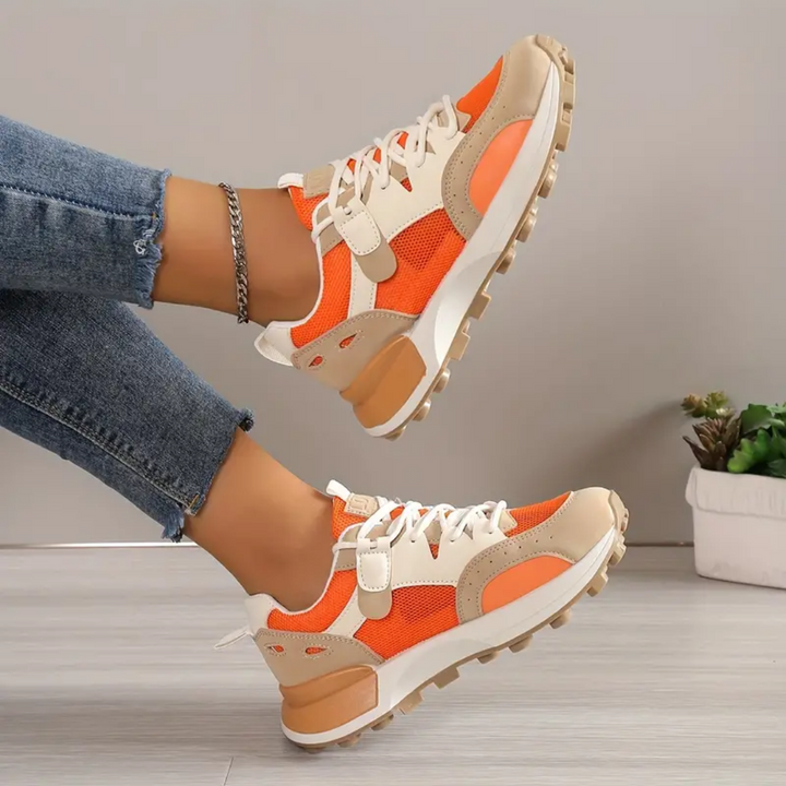 Stilvolle Sneakers Mit Dicker Sohle