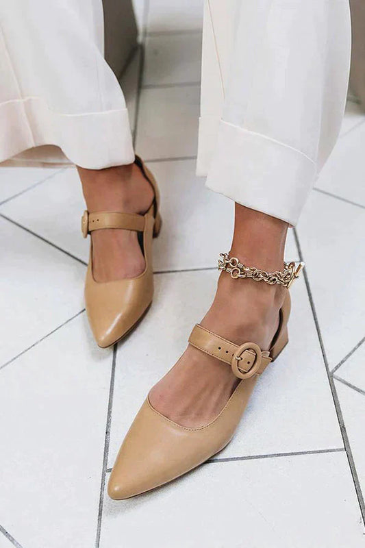 Stilvolle Sandalen Mit Knöchelriemen