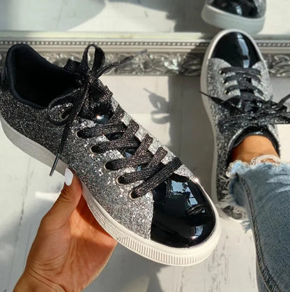 Luxuriöse Und Bequeme Glänzende Damenschuhe