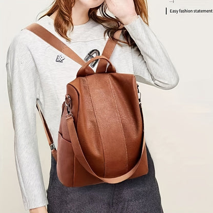 Eleganter Rucksack Mit Schlichtem Design