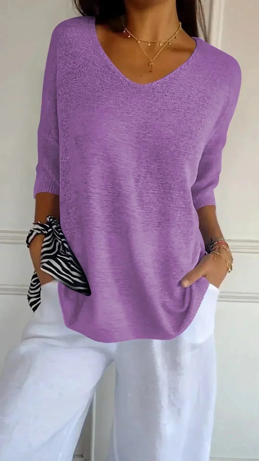 Bequemer Und Stylischer Winterpullover