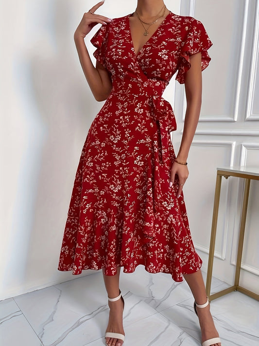 Elegantes Schlitzkleid