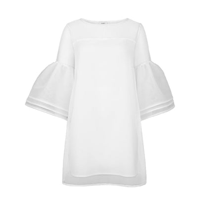 Rückenfreies Minikleid Mit Transparentem Detail