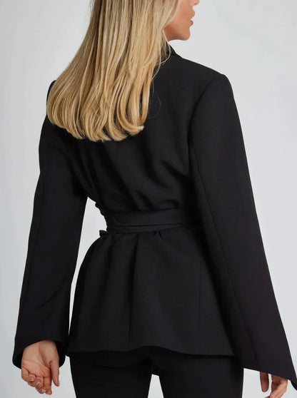 Blazerjacke Mit Gürtel