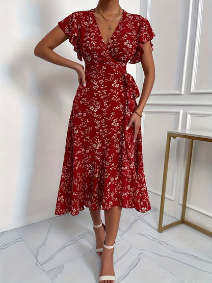 Elegantes Schlitzkleid