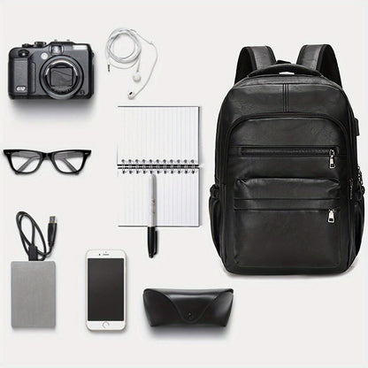 Ein Rucksack, Der Vintage-Stil Und Moderne Funktionalität Vereint