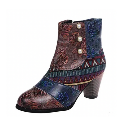 Wasserdichte, Elegant Gemusterte Stiefel