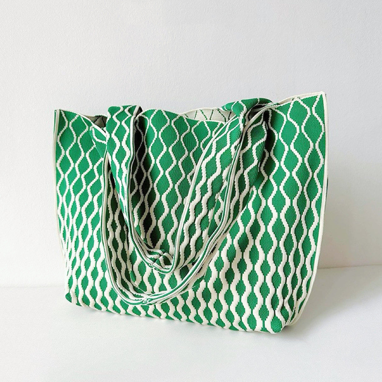 Tasche Mit Wellendesign