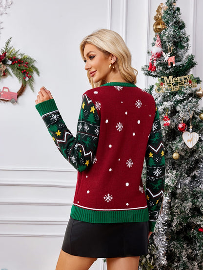 Pullover Mit Weihnachtsbaum-Design Von Tree-Rex