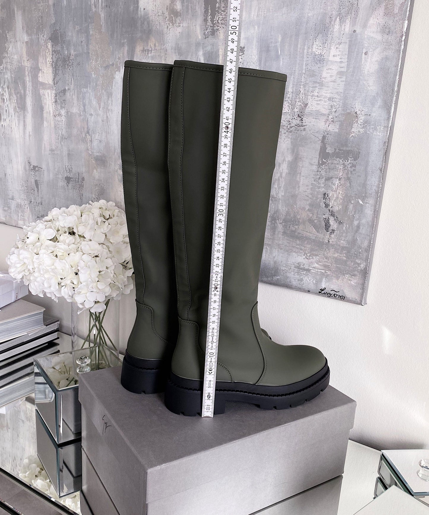 Elegante Stiefel İm Schlichten Design
