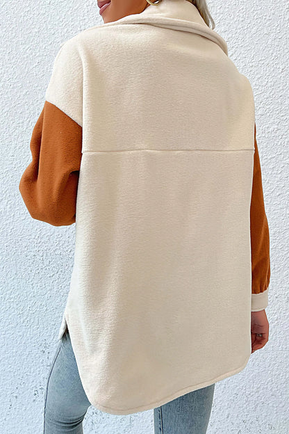 Elegante Jacke Mit Klassischem Kragen Und Taschendetails