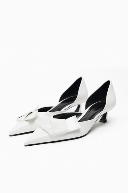 Bunte High Heels Mit Spitzer Spitze